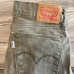 Levi's Women Olive Jeans